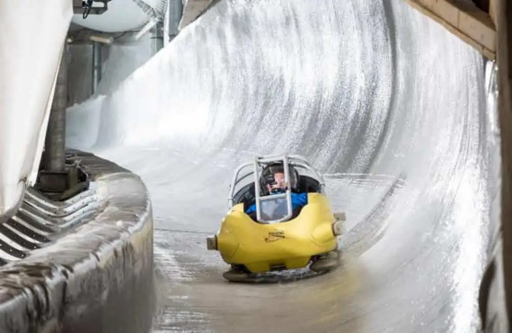 Bobsleigh in La Plagne - P Augier