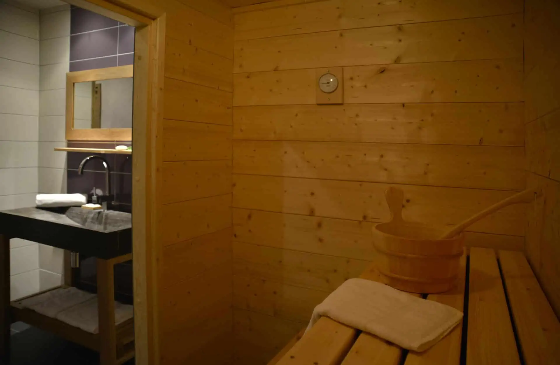 Carlina apartment in La Plagne - Private Sauna