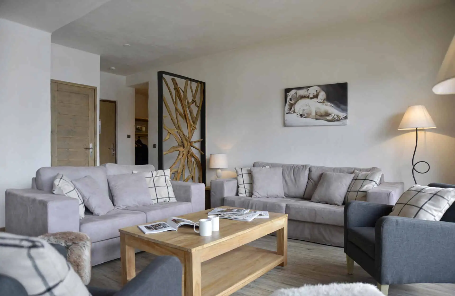Carlina La Plagne - Apartment 10 people - Living room