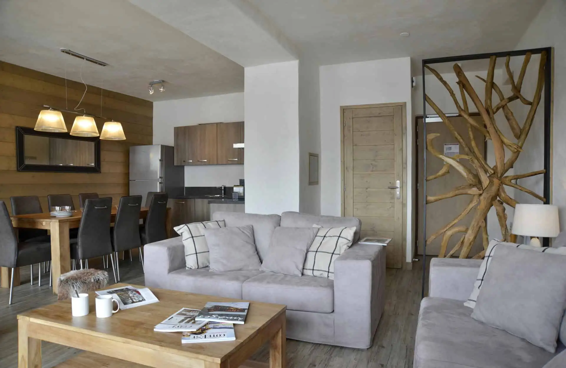 Carlina La Plagne - Apartment 12 people - Living room