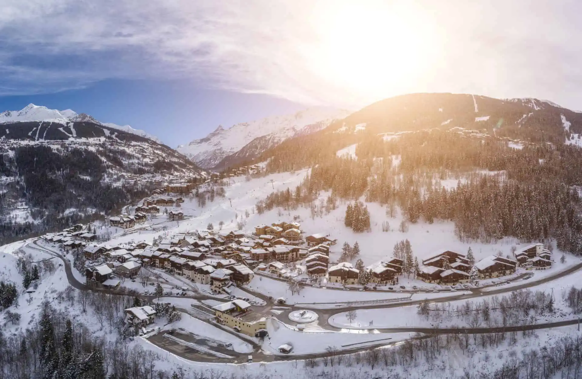 Ski resort La Plagne Montchavin - Olivier Allamand