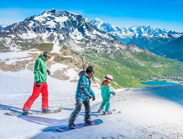 summer skiing andy parant