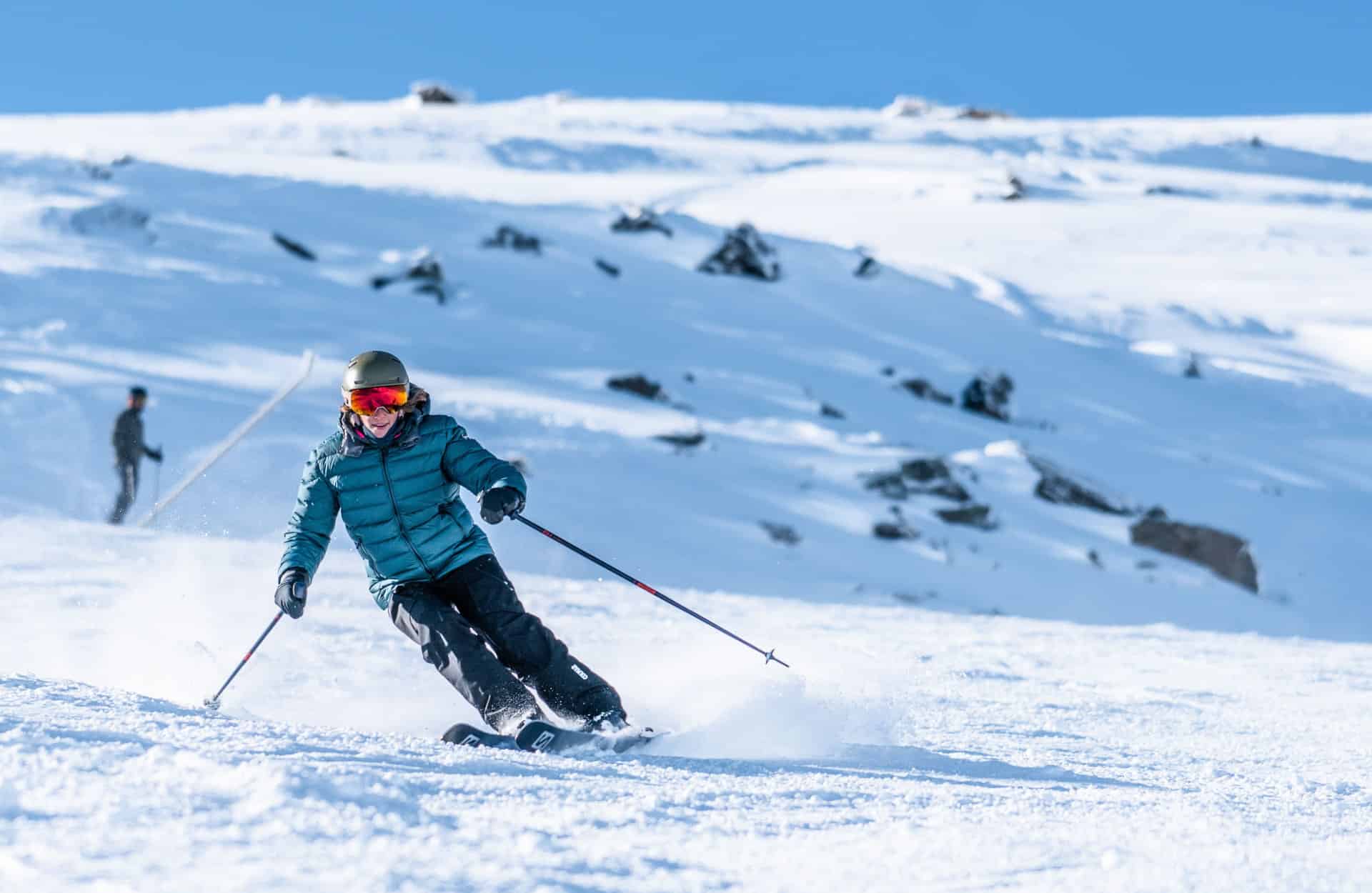 Ski piste shooting - T.Loubere OT Val Thorens - 18