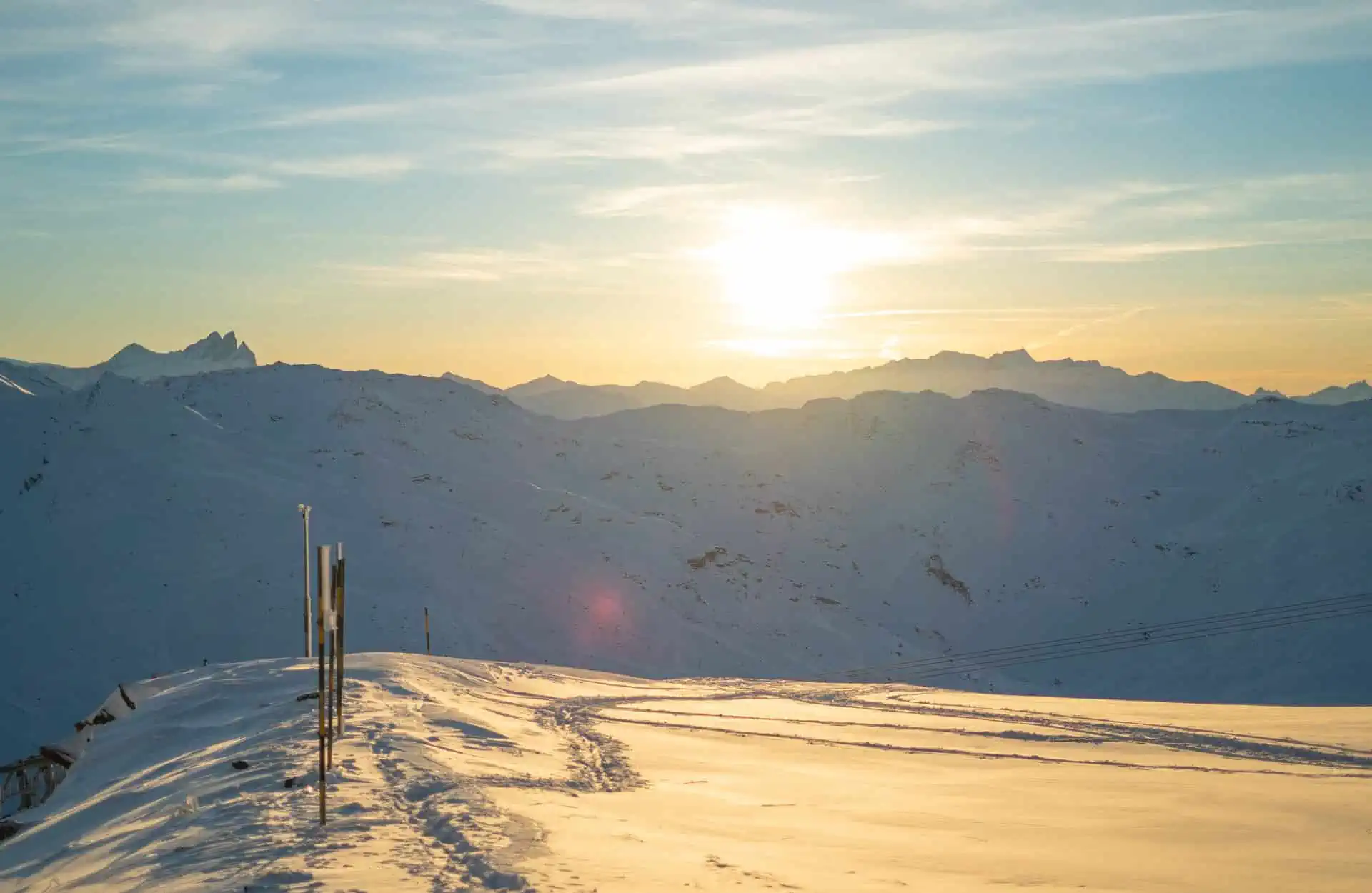 Coucher Soleil PleinSud - C.Ducruet - OT Val Thorens