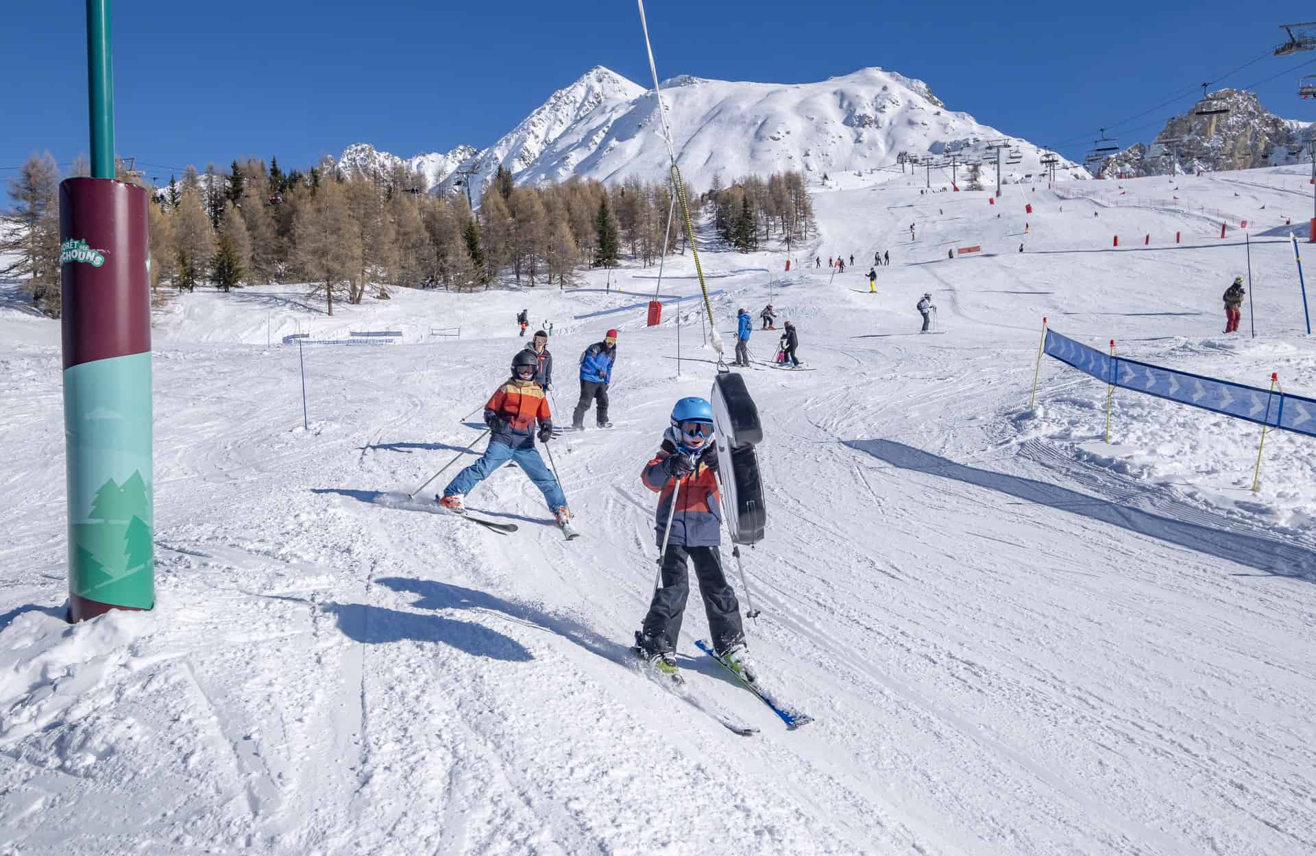 Ski lessons in Les Arcs