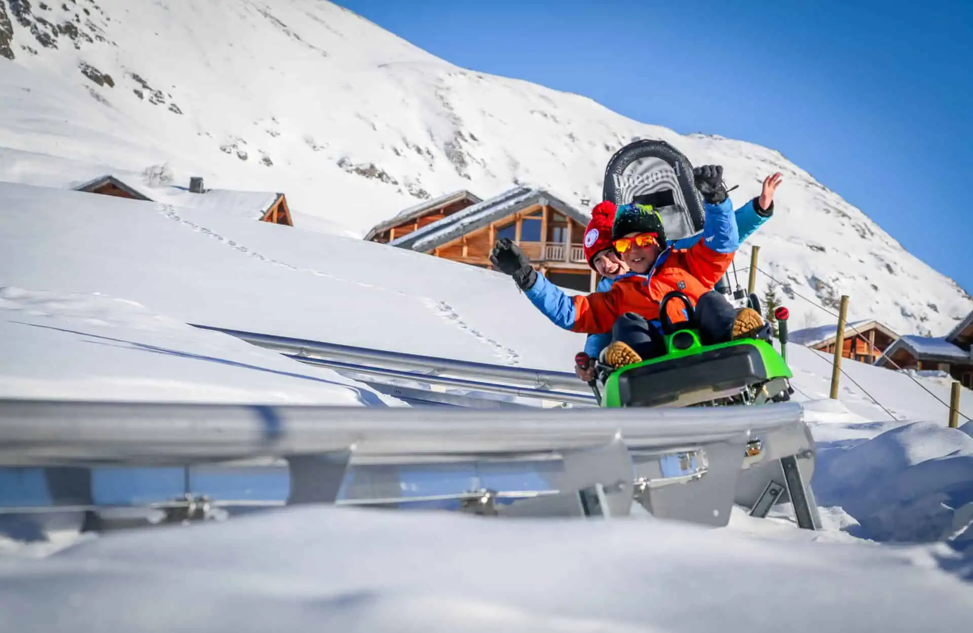 Luge à l'Alpe d'Huez - Cyrille Quintard OT Alpe_dHuez