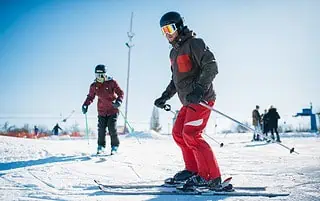 Skieur débutant